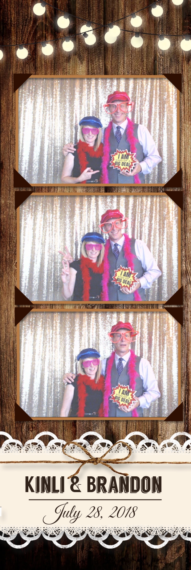 Kinli and Brandon's Wedding | View more photos from the event at gallery.photoboothbillings.com/u/PhotoBoothBillings/Kinli-and-Brandons-Wedding